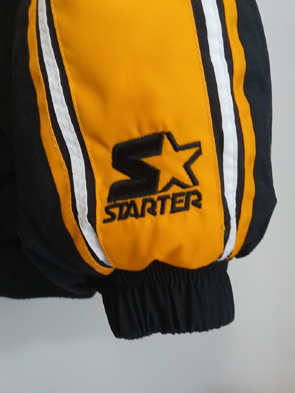 Vintage Pittsburgh Steelers Pro Line Starter Jacket-Mens XXL-Detachable Hood - Picture 3 of 12